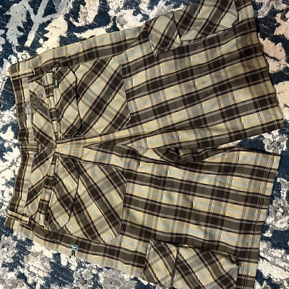 Hurley Size 32 Men’s Plaid Shorts